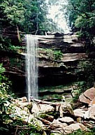 Giluk Falls, One Of The Many Smaller Waterfalls In Maliau Basin.Photo Credit By P.Mobilik